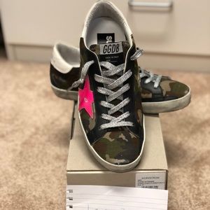 Golden goose camo ballstars